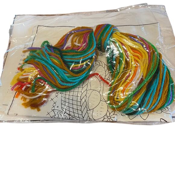 Embroidery Kit (#0317)" Loves a Cooking"  Vintage NIB - Picture 5 of 5